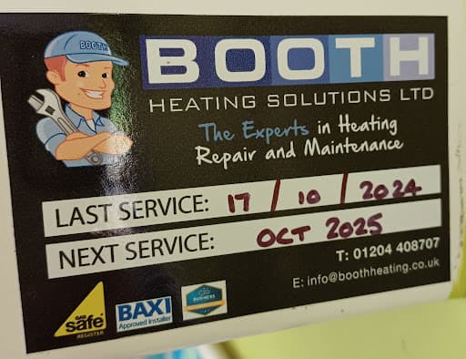 Booth Heating Solutions Ltd — Customer photo