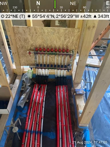 Next Level Underfloor Heating and Screed Solutions — Customer photo
